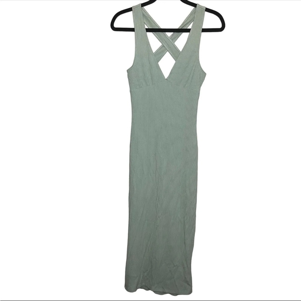 Reformation sage dress. XS